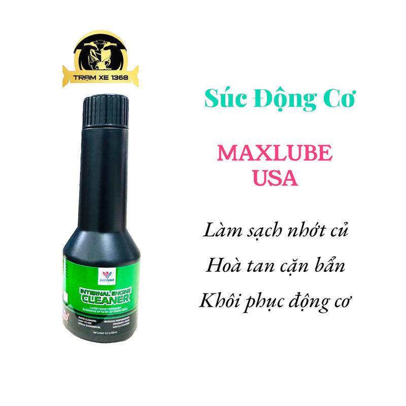 Chai Súc Rửa Động Cơ MAXLUBE USA 60ml làm sạch cặn bẩn dầu nhớt