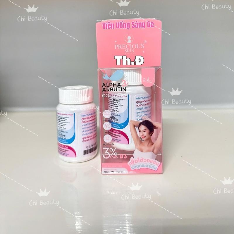 [Th.Đ] Viên Uống Bổ Sung Th.Đ Collagen Alpha Arbutin Thái Lan- Hộp 30 Viên Hỗ Trợ Sáng Da - Chuẩn Chi Beauty