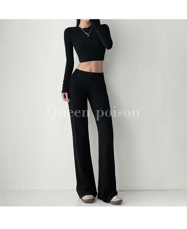 Product Introduction of Quần Tập Thể Dục Yoga Thể Thao Xếp Nếp, Dành Cho Nữ, Phong Cách Lười Biếng Mùa Thu, Dài Đến Chân, Ôm Hông, Ống Rộng, Cỡ Nữ, Cỡ Gợi Cảm, Tỷ Lệ Eo-Hông, Được Thu Thập Bởi 964 Người 14