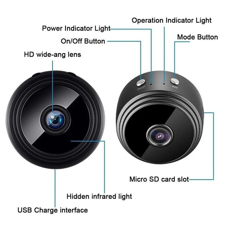 Product Introduction of A9 Mini Camera Wifi Camera 1080P HD Mini Recorder Wireless Mini Camera Video Surveillance Video Recorder Security Camera 44