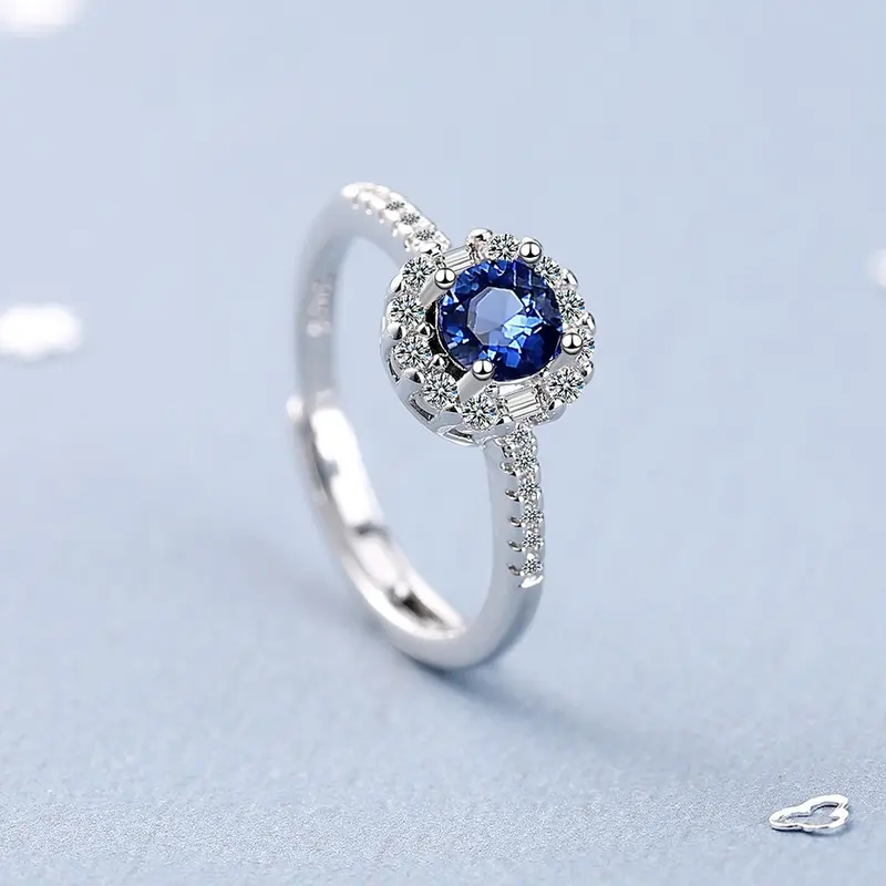 cincin titanium model korea biru 0