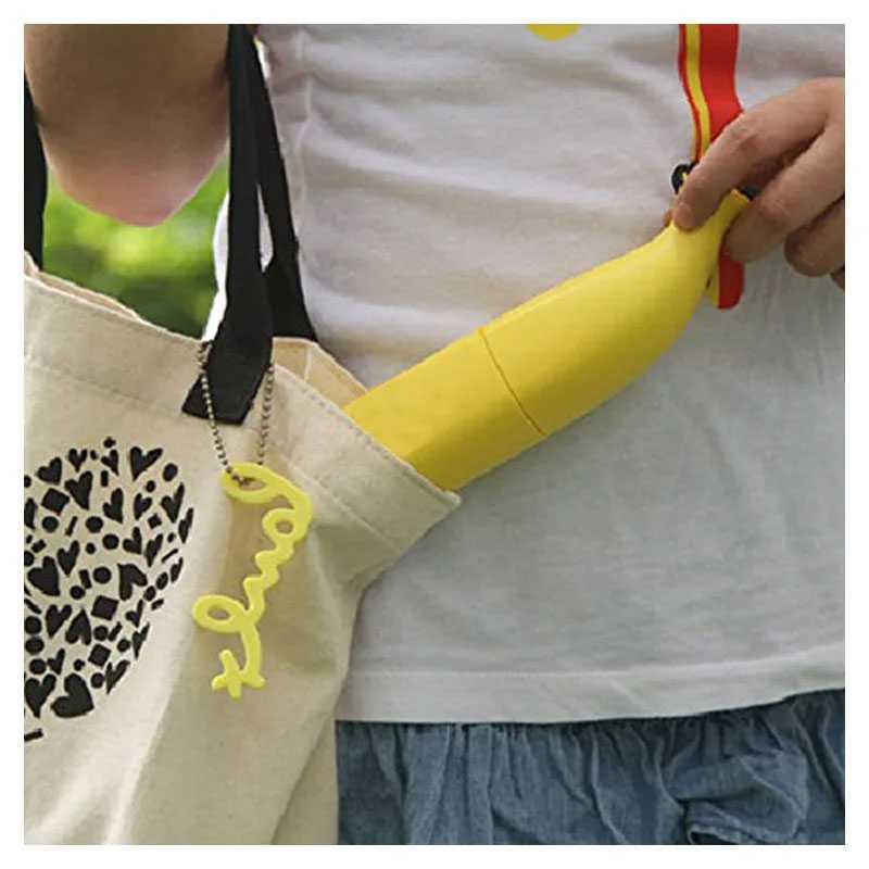 UM-BANANA Payung Lipat Buka Tutup Manual Desain Pisang 88cm 2