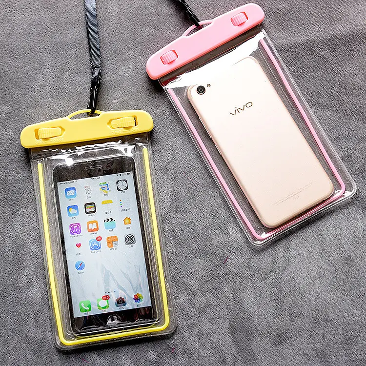 Waterproof Phone Pouch Diving Case Touchscreen Swimming Underwater Photography Phone Waterproof Bag Huawei Apple Universal Phone Case