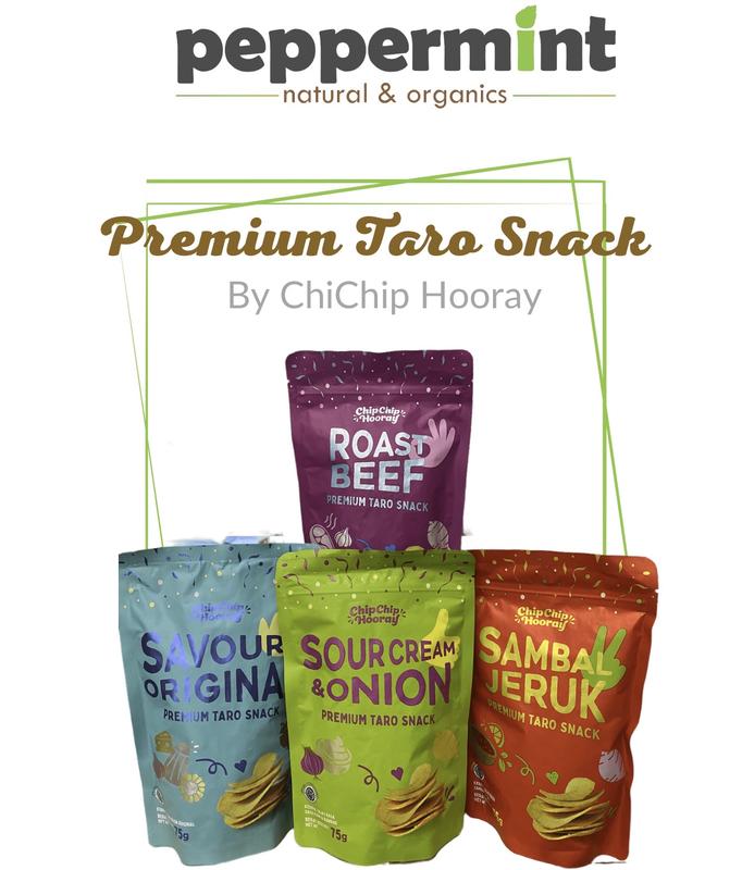 ChipChip Hooray Premium Taro Snack (75 gr) / Keripik Taro Premium 0