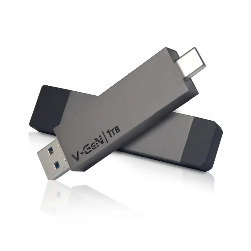V-GeN SSD 1TB Portable Platinum Type-C / VGeN 1 TB USB 3.2 Type C Storage 2