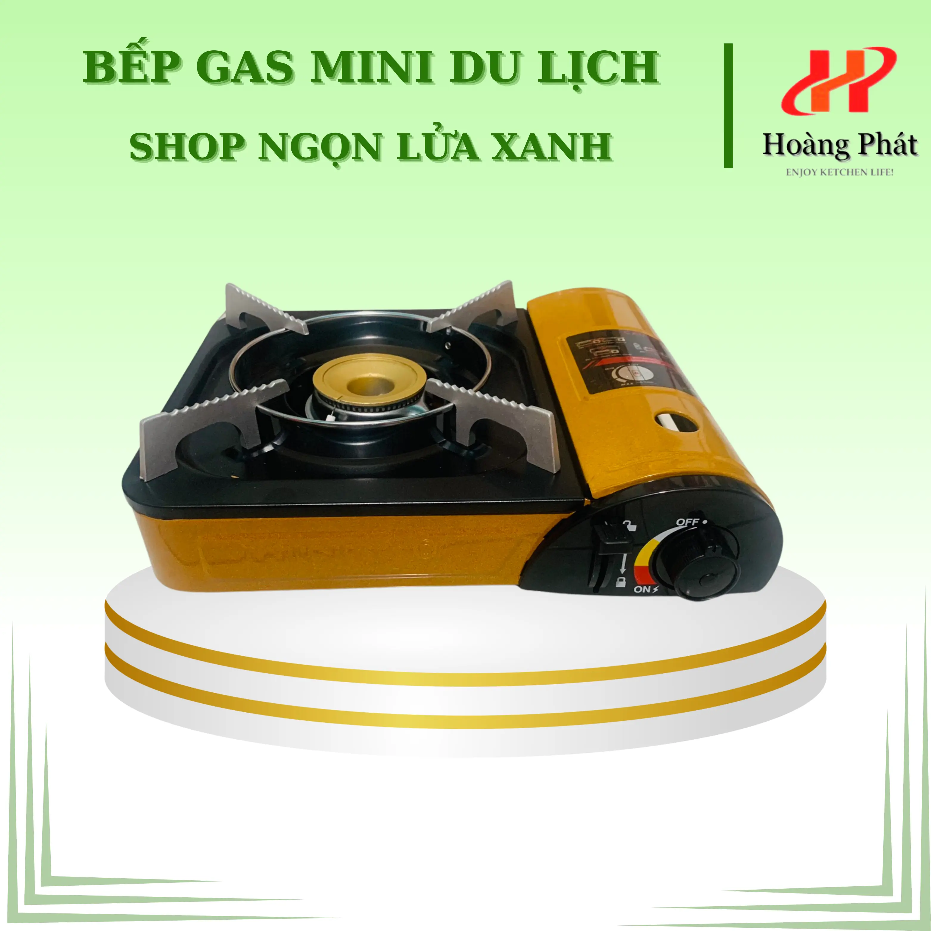 Bếp Gas Mini WINDO ( VNF166 ) sản phẩm có hộp nhựa đựng