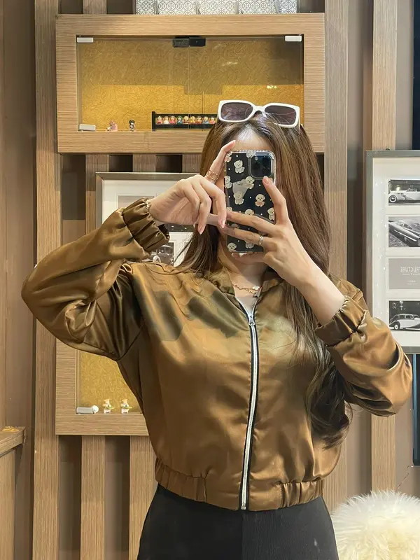 Jaket bomber alice by bombshellstores / jaket bomber (BUKAN JAKET MUSIM DINGIN ) 4