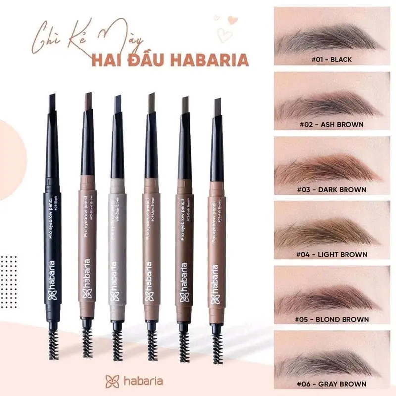 Chì kẻ mày hai đâu habaria 1