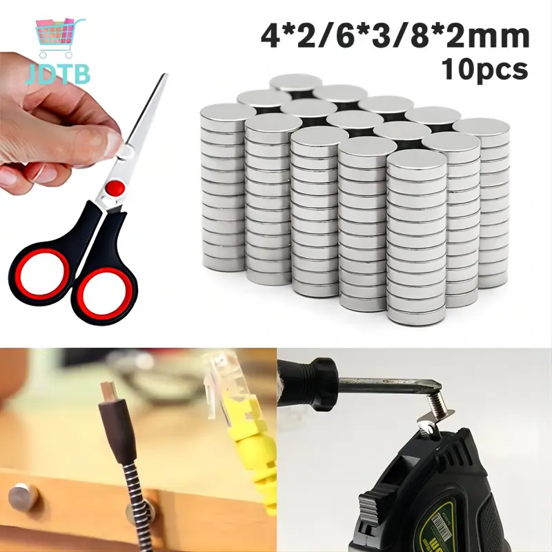 Customized Dimension Neodymium Disc Magnet N52 Strong Magnetism Disc Magnet For Tools - Buy