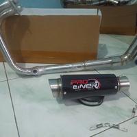 Gambar knalpot racing proliner carbon ,carbon proliner , untuk vixion, fu, Byson,mx king, Jupiter MX, Verza,cb150r,cbr,ninja , dan segala motor kopling Bulat Motorcycle dari at knalpot racing 28_NEW Kab. Purbalingga 4 Tokopedia
