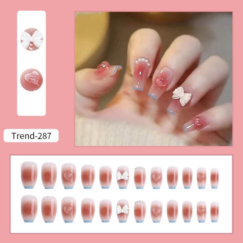 Product Introduction of Đầu Móng Tay Mong Muốn Tinh Khiết, Keo Thạch, Bộ Dụng Cụ Đeo Móng Tay Giả, Miếng Dán Móng Tay Hoàn Thiện, Mùa Thu Và Mùa Đông 79