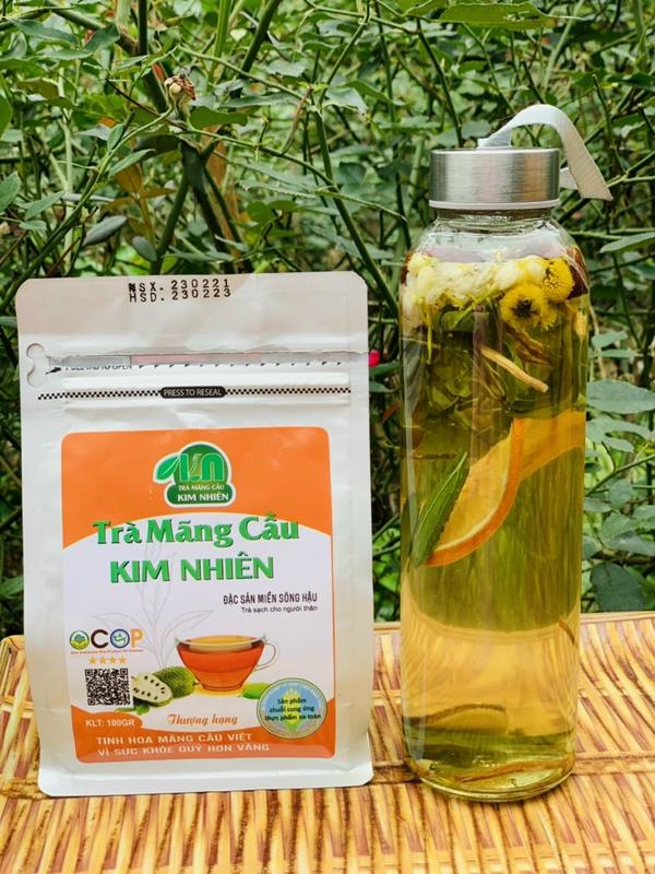  Hương vị tuyệt vời - Trà Mãng Cầu Kim Nhiên  túi 100g  