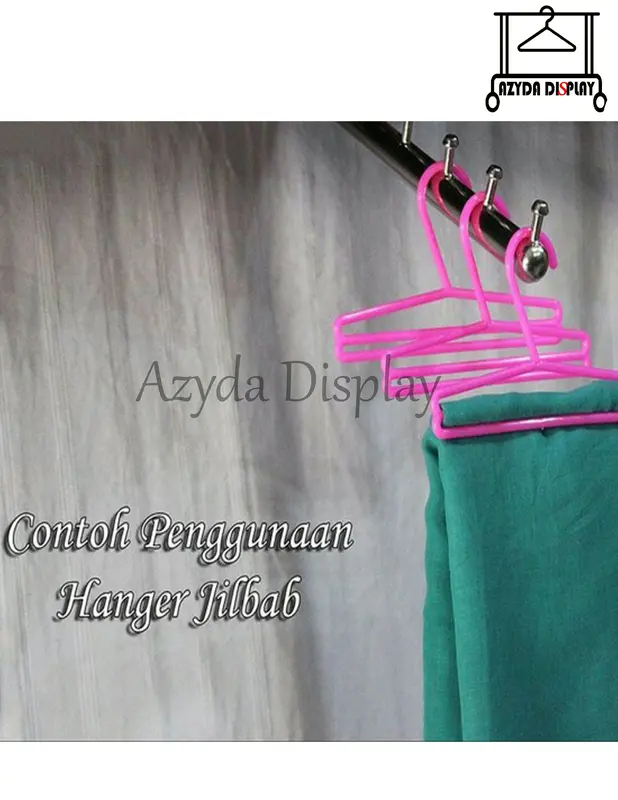 Hanger Kerudung Kotak Plastik Kecil Gantungan Dasi Pashmina size 12cm kecil 1LSN Warna warni 2