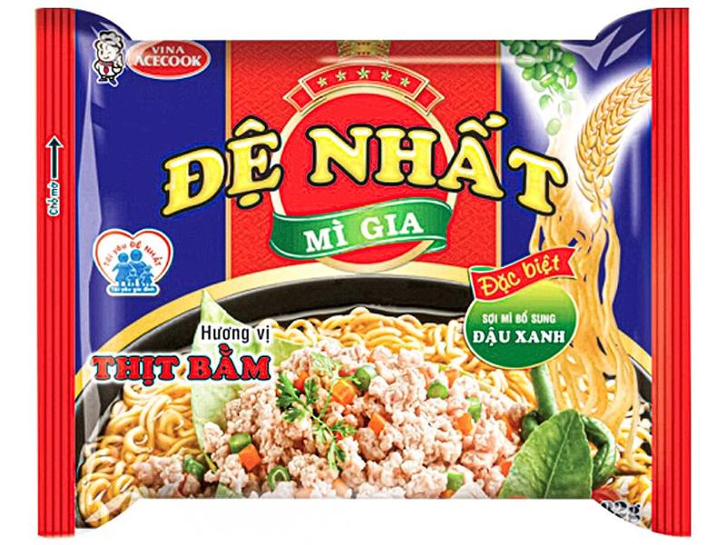 Combo 5 gói mì đệ nhất thịt bằm gói 82g