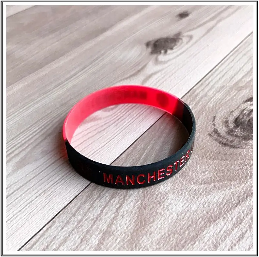 Aksesoris Gelang Klub Sepak Bola MU MAN UNITED MANCHESTER UNITED Cocok Untuk Hadiah Ulang Tahun Bracelets