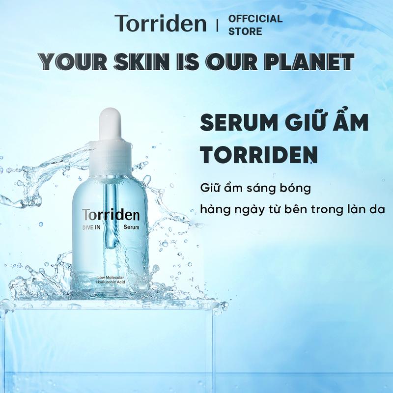 [HÀNG MÓP NHẸ] Serum Hyaluronic Acid Torriden Dive In 50ml Hỗ Trợ Dưỡng Ẩm Sâu Phục Hồi Da
