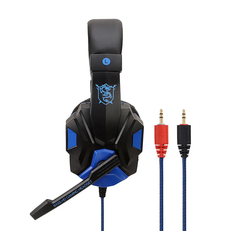 Tai nghe chơi game âm thanh nổi, Akihzfe Soyto SY830MV, Tai nghe điều khiển âm lượng, có Mic, dành cho PC 5