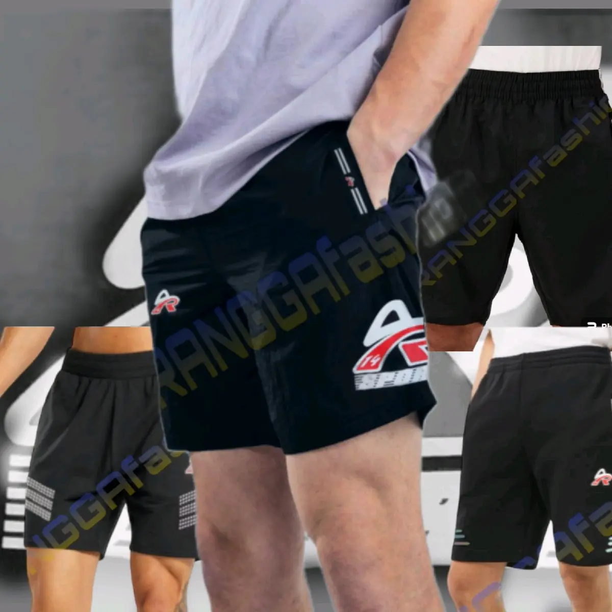 celana pendek parasut cepat kering quickdry celana parasut pendek celana olahraga celana sepedah celana futsal celana lari celana joging celana running celana harian celana santai celana pantai celana distro M L XL XXL Sport