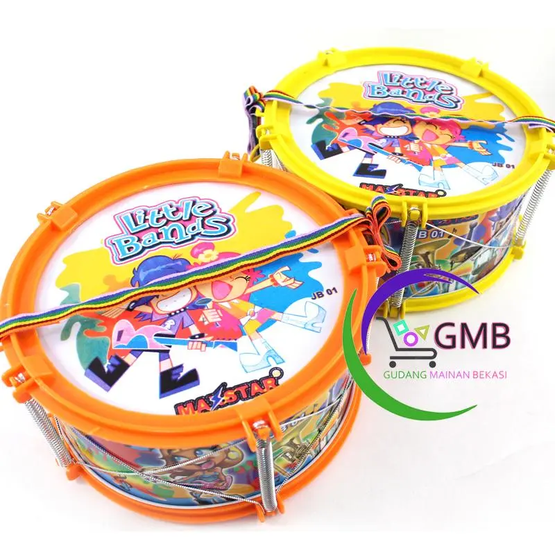 MAINAN MUSIK ANAK DRUM JB01 LITTLE BANDS ALAT MUSIK DRUMZ 0