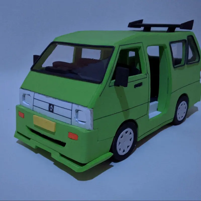 Miniatur Angkot Carry 1.0 Toy 6