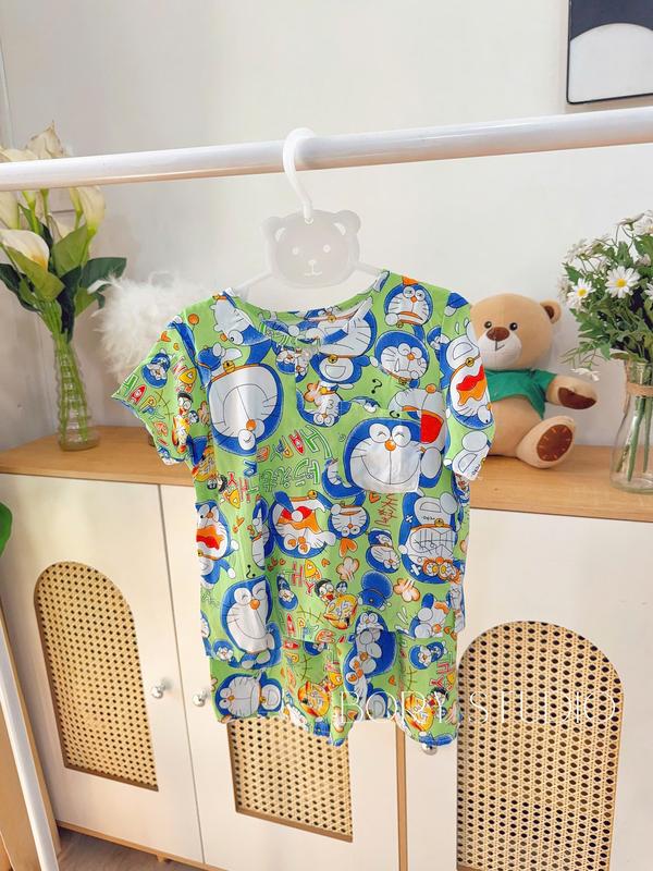 Đồ Bộ Bé Trai Tay Ngắn Quần Đùi Vải Tole Loại 1 Từ 7-38kg Mẫu Ngẫu Nhiên 7