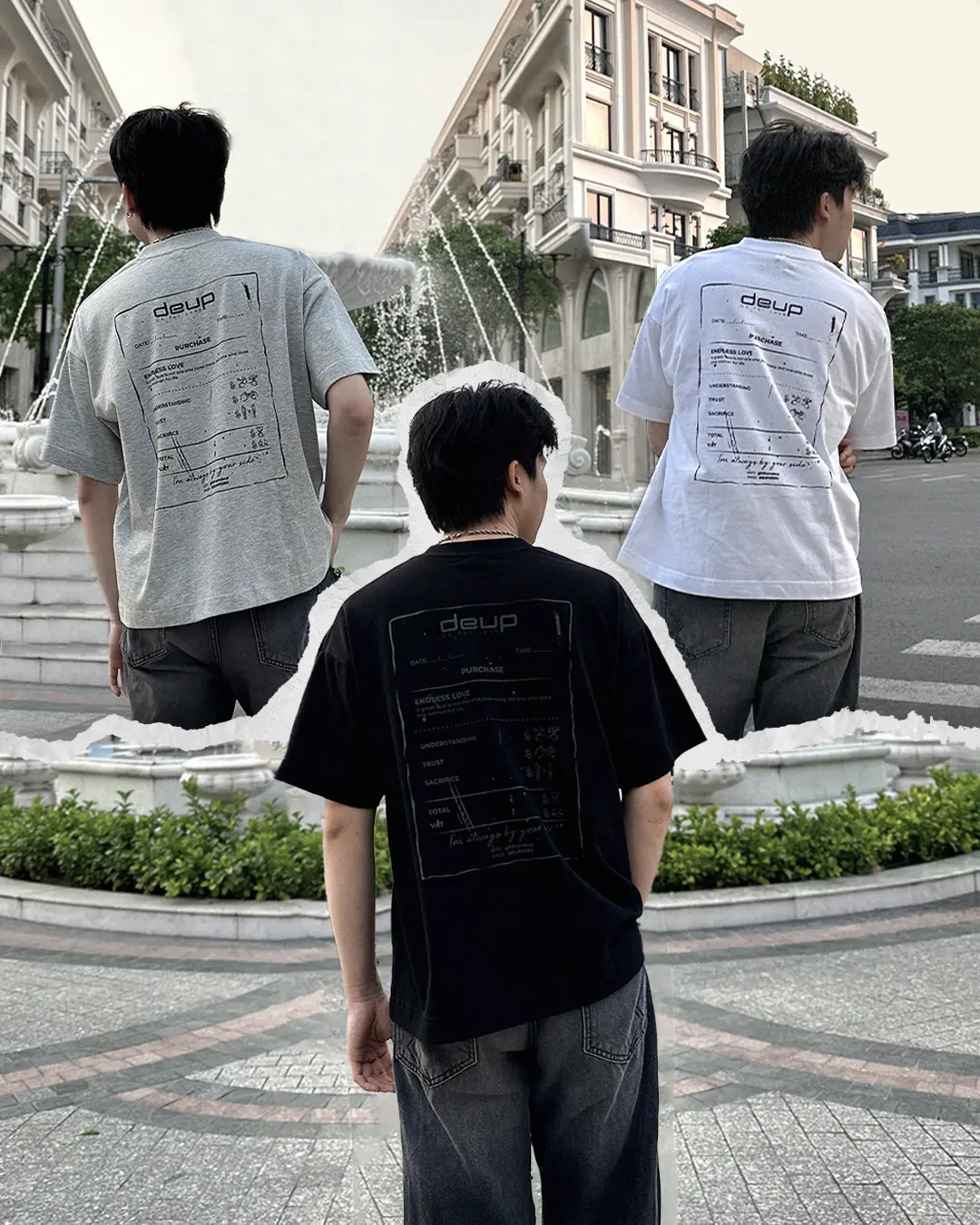 Áo thun DEUP DO FOR LOVE T-Shirt