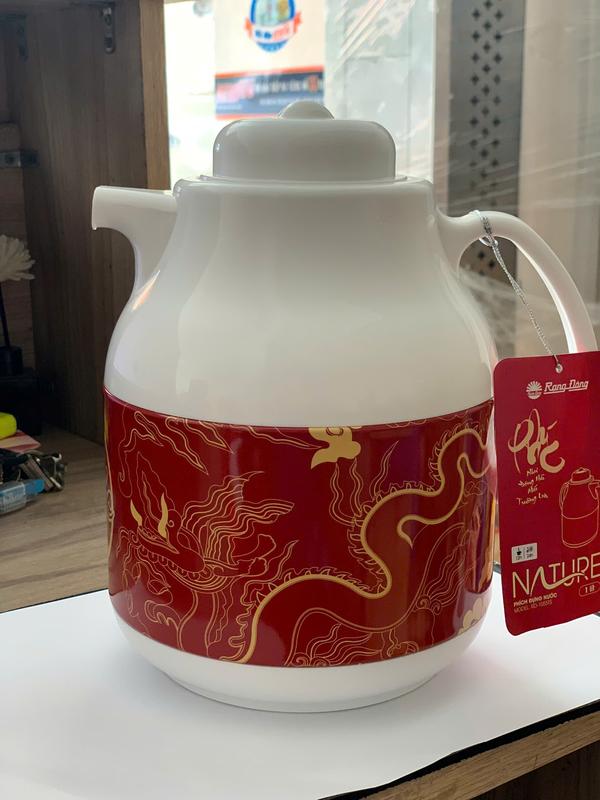   Phích Pha Trà  Bình Thủy Trà 1 lít Cao Cấp Rạng Đông - RD 1055 Có lọc trà 