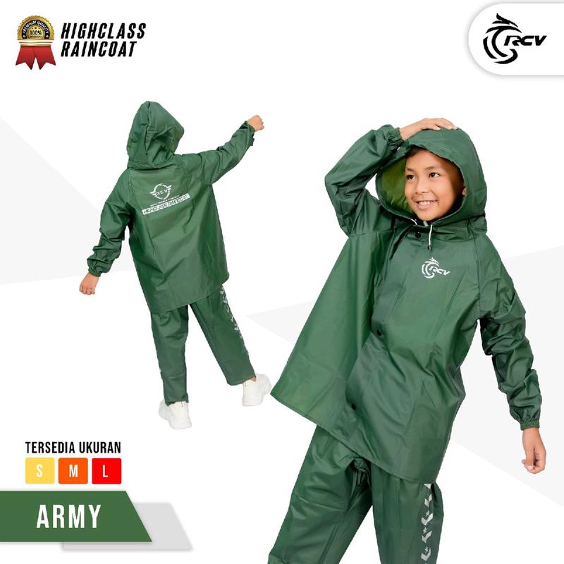 (BELI 1 DAPAT 2 STEL) JAS HUJAN ANAK RAINCOAT KIDS Setelan SD&TK Laki-laki Perempuan Raincoat Best Quality Tebal Kuat Elastis Anti Rembes Mantel 8