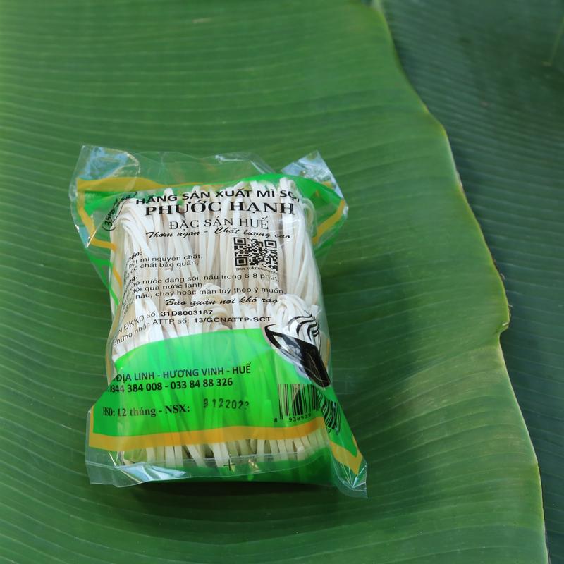 Bánh canh khô _ Mì khô sợi Phước Hạnh (350g, Mẫu mới), Đặc sản Huế 4