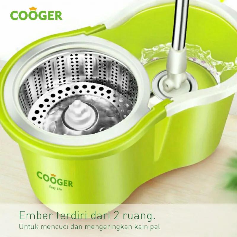 NEW ALAT PEL MOP ANTI PERAS COOGER / ALAT PEL LANTAI SUPER MOP 1