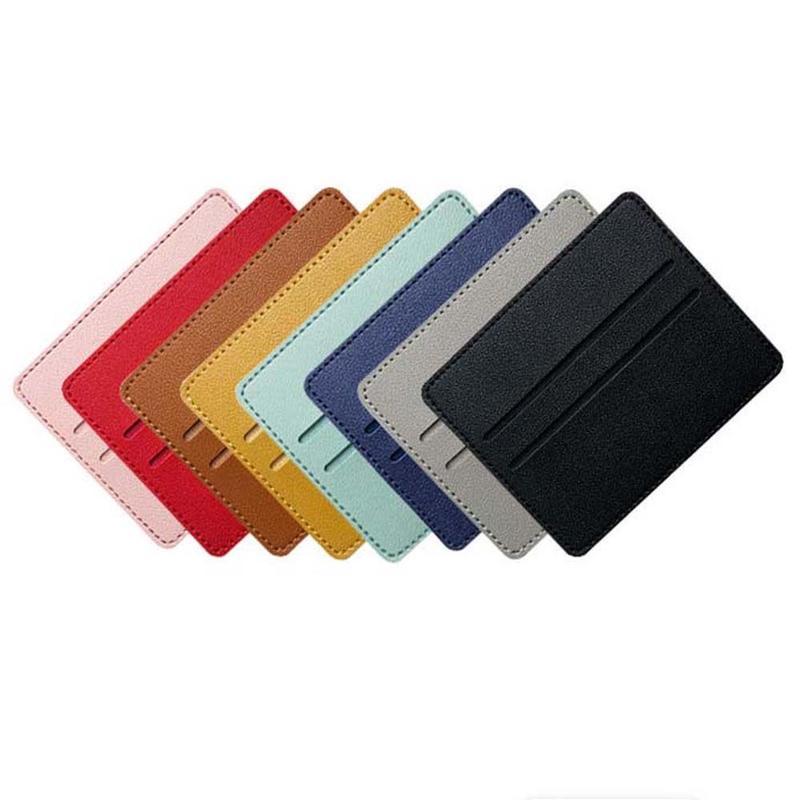 Product Introduction of Men Women Bank Card Credit ID Card Thin Business Wallet Slim Card Holder Bank Card Bag Coin Pouch 9