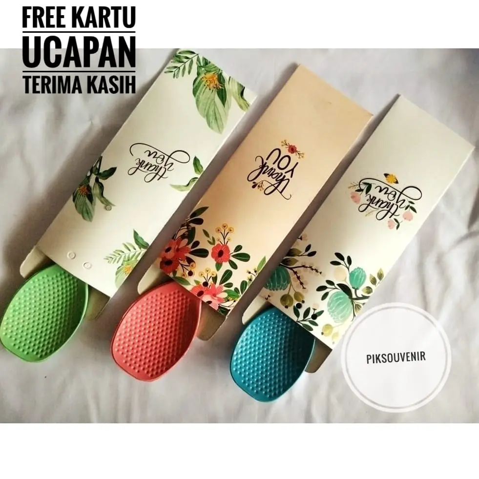 (Isi 100 pcs )SOUVENIR CENTONG MAGIC COM KEMAS BOK AMPLOP