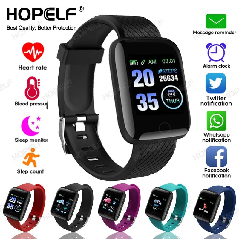 Man Woman Smartwatch Android Smart Watch Bluetooth Heart Rate Monitor Blood Pressure Measurement Bluetooth Sport Wach Smart Watch