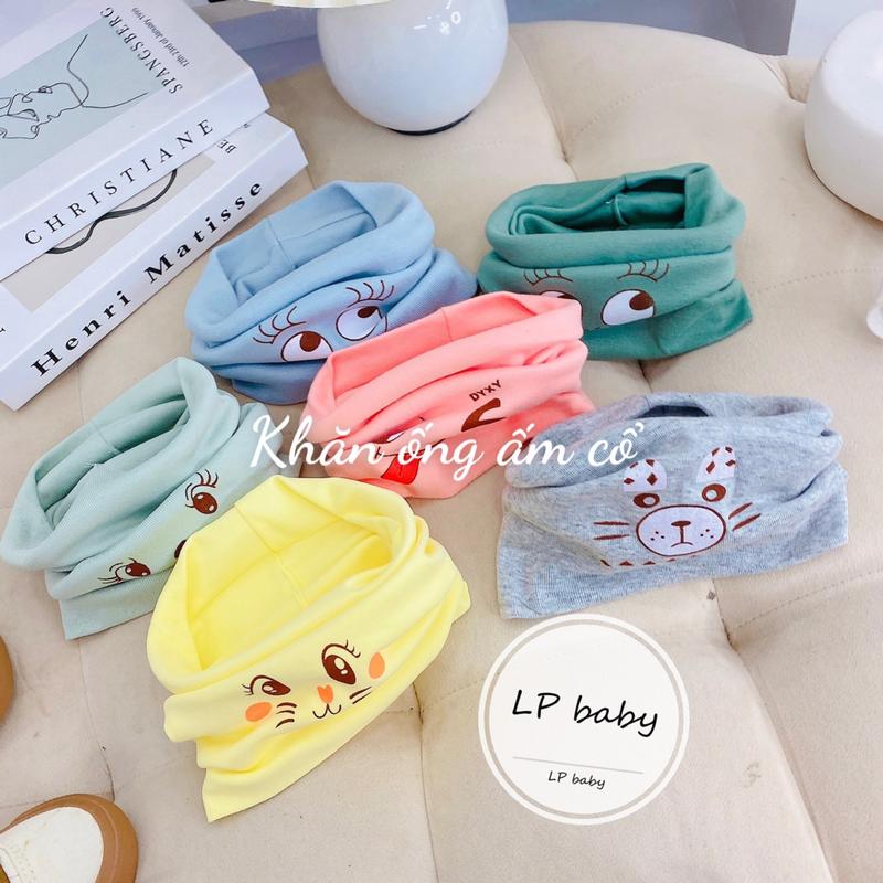 Khăn ống Khăn quàng cổ cho bé khăn choàng cổ cho bé cho bé nhiều họa tiết từ 1-6 tuổi