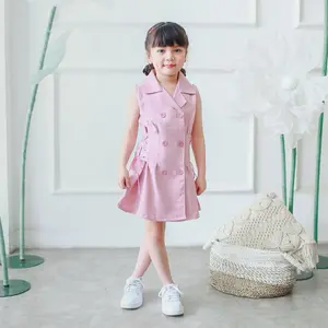 CELVEkids - Elleanor Dress Anak Perempuan Korean style semiwool usia 1-6th