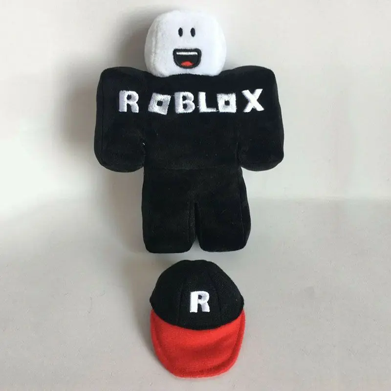 Boneka Plush Roblox Klasik 30cm Dengan Topi Dapat Dilepas Untuk Hadiah Natal Anak Kado Mainan Dolls 3