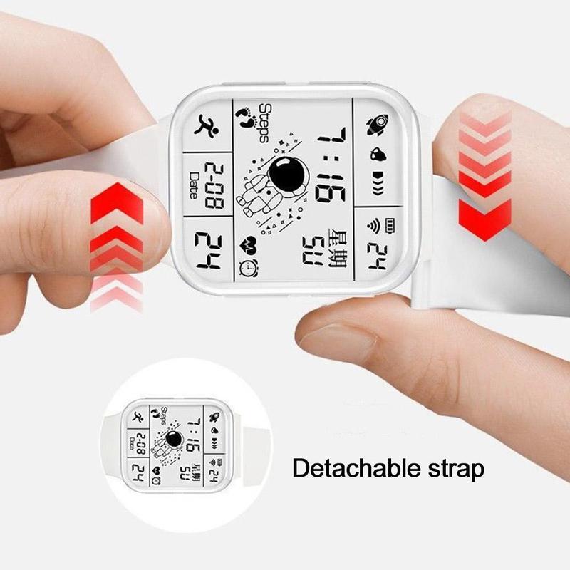 Product Introduction of Đồng Hồ Thể Thao LED Kỹ Thuật Số, Unisex, Với Màn Hình Phát Sáng, Silicon Thời Trang, I5G3 31