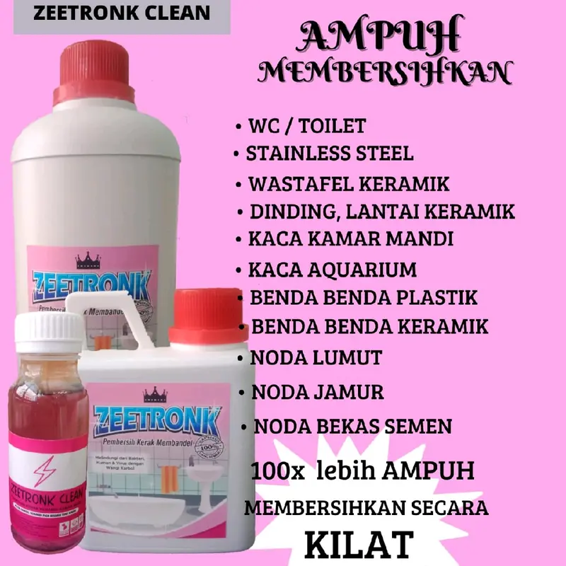 Cairan ajaib Pembersih segala macam kerak ( Zeetronk ) 0
