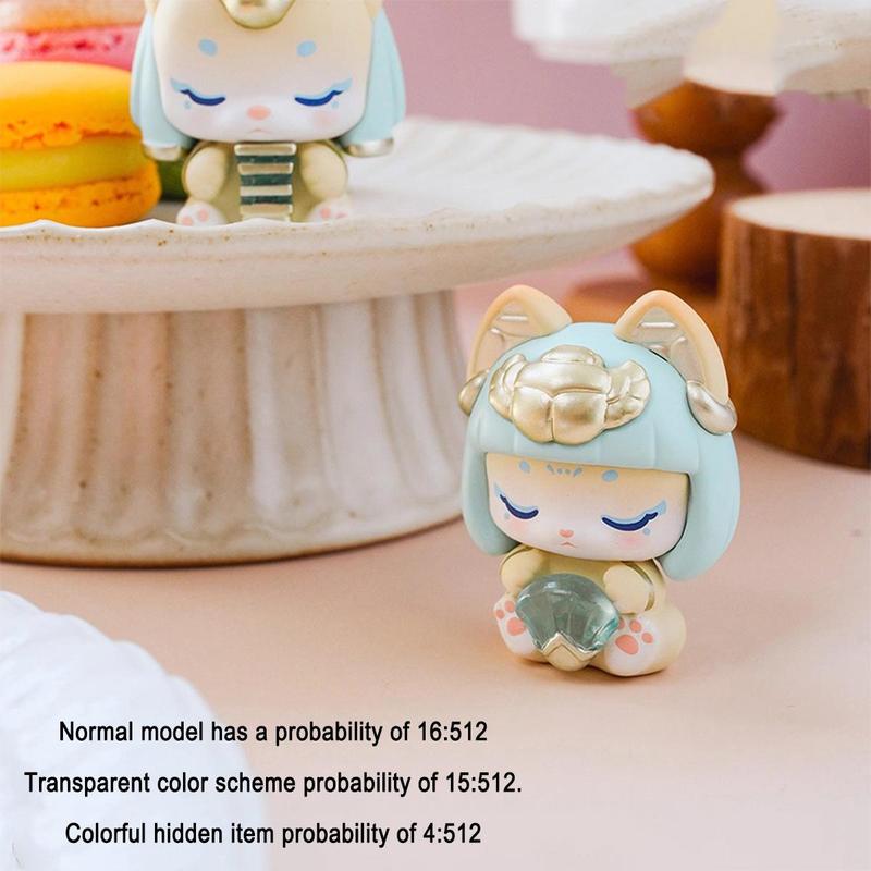Product Introduction of Cute Idol Series Mystery Box, 1 Box/3 Boxes Random Action Figure, Cute Popular Collectible Toys, Girl Birthday Party Gift, Room Desktop Decoration 4