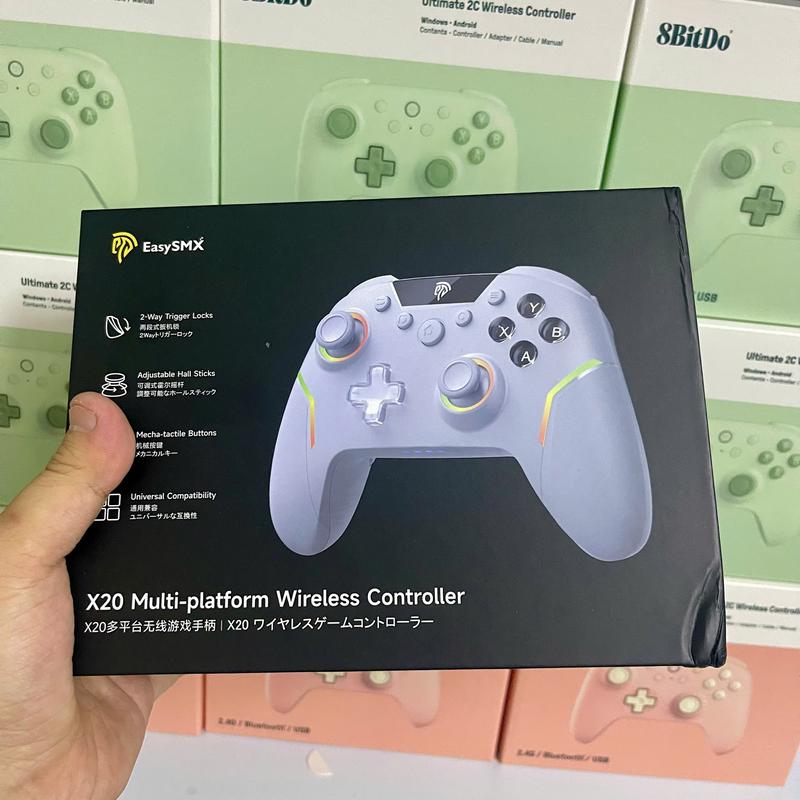 [BẢO HÀNH 12T] Tay cầm chơi game EasySMX X20 Phím cơ, Hall Effect Joysticks, Marco hành trình, Kết nối 1000Hz - Phụ Kiện, Chơi Điện Tử 7