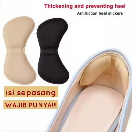 YS Busa Heels Anti Lecet / Insole Sepatu Bantalan Kaki Bagian Dalam Sepatu Heels / Heels Liner Shoe Pad Shoes