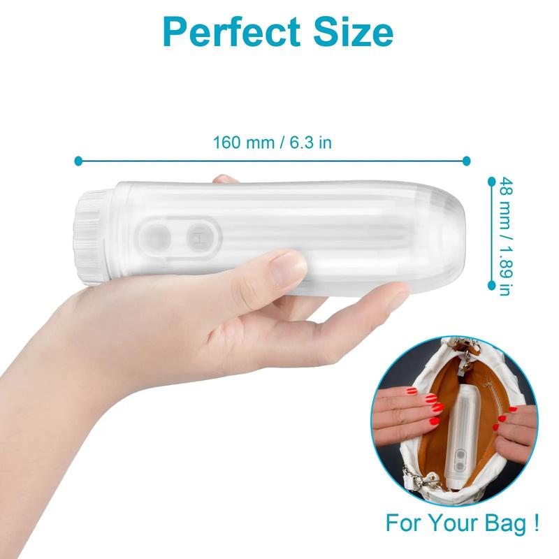 Portable Modern Water Bidet, 1 Count Foldable Personal Travel Bidet with 2 Pressure Option, Bathroom Accessories Electric Sprayer Toilet for Reduces Toilet Paper Usage By 50%/soothing Postpartum Care/perineal & Hemmoroid Treatment, Hygiene Products 2