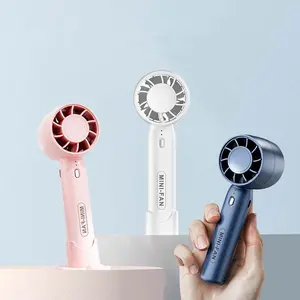 Kipas Angin MINI FAN T10 Kipas Genggam Portable Turbo Handled Fan Rechargeable dengan Baterai Besar dan 3 Tingkat Kecepatan untuk Perjalanan dan Aktivitas Seharian