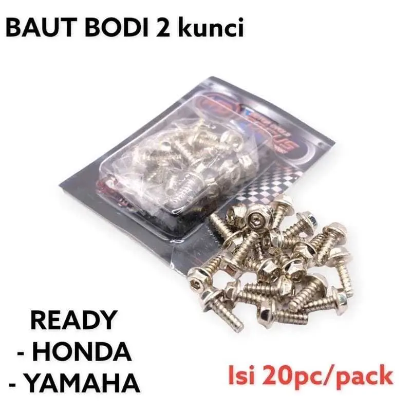 BAUT PROBOLT BODY CHROME HONDA YAMAHA BEAT VARIO SCOOPY PCX NMEX MIO FINO XEON AEROX 0