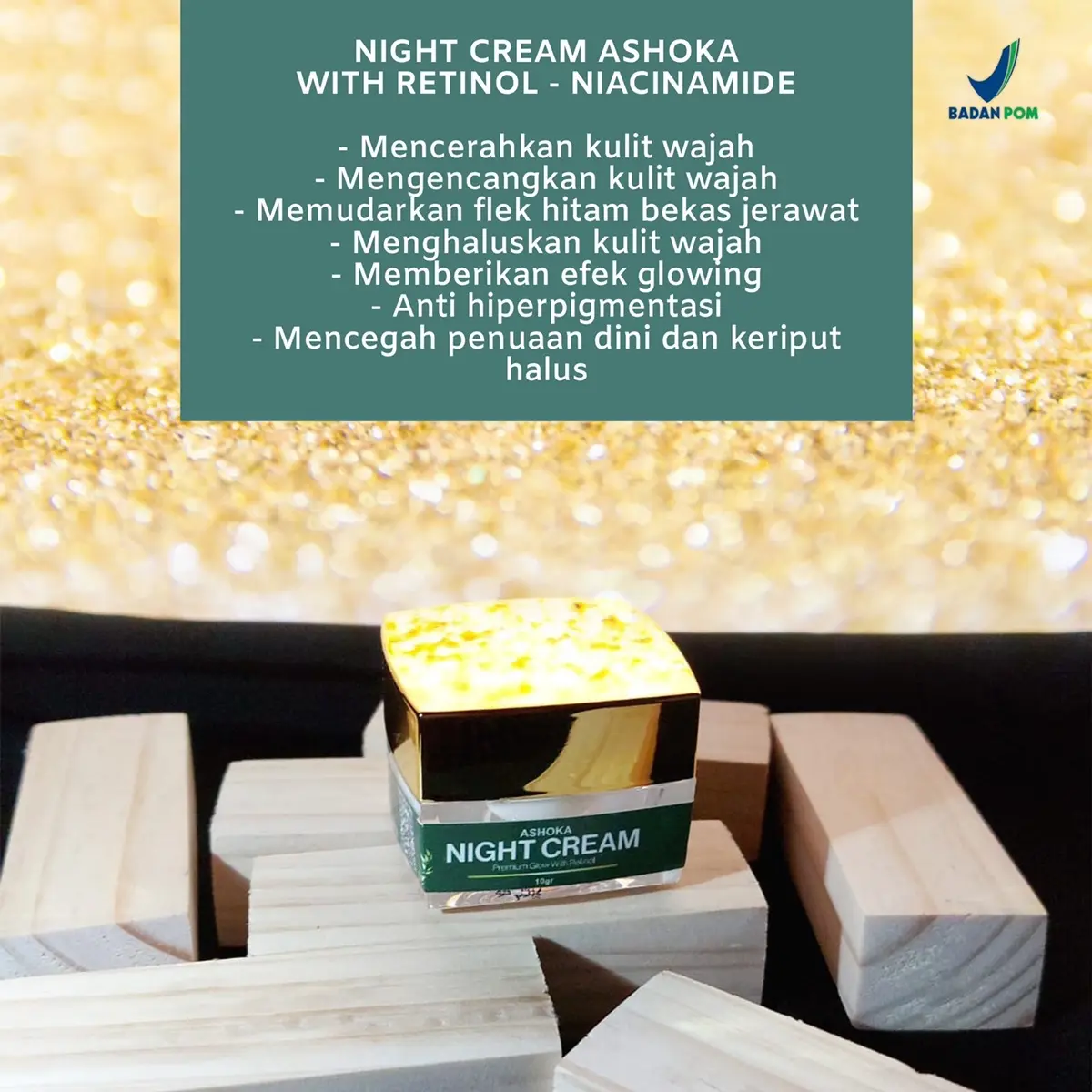 Night cream Retinol ashoka