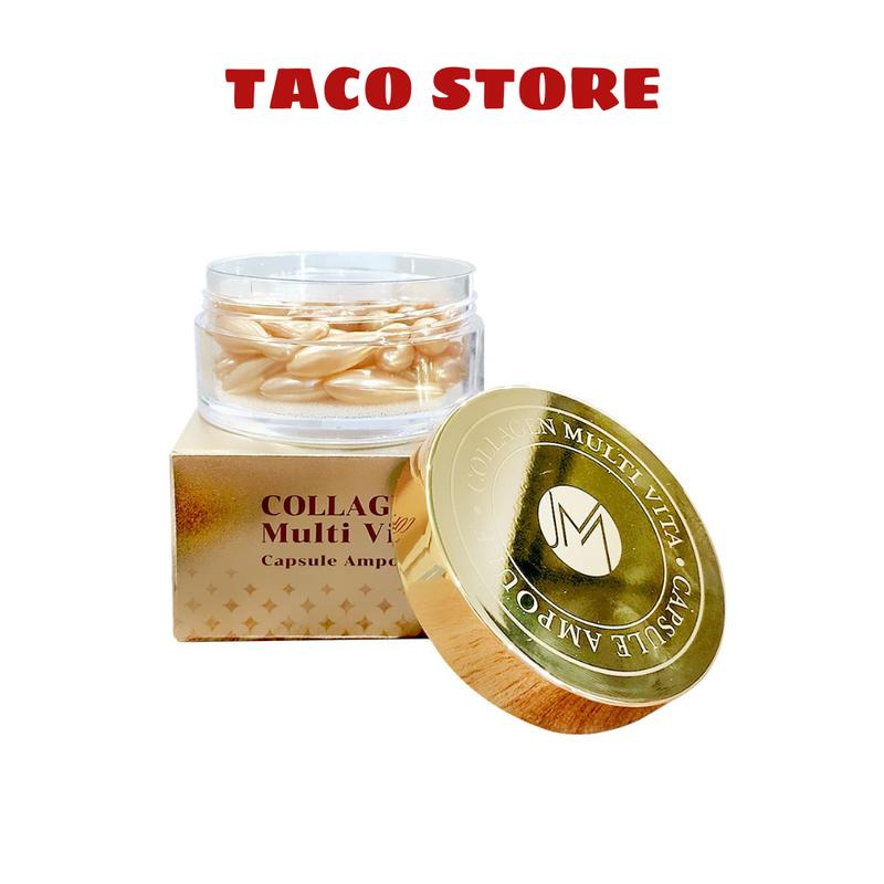 Viên Tinh Chất Collagen Tươi Hàn Quốc Ammud Collagen Multi Vita (hộp 38 viên) Chăm Sóc Da