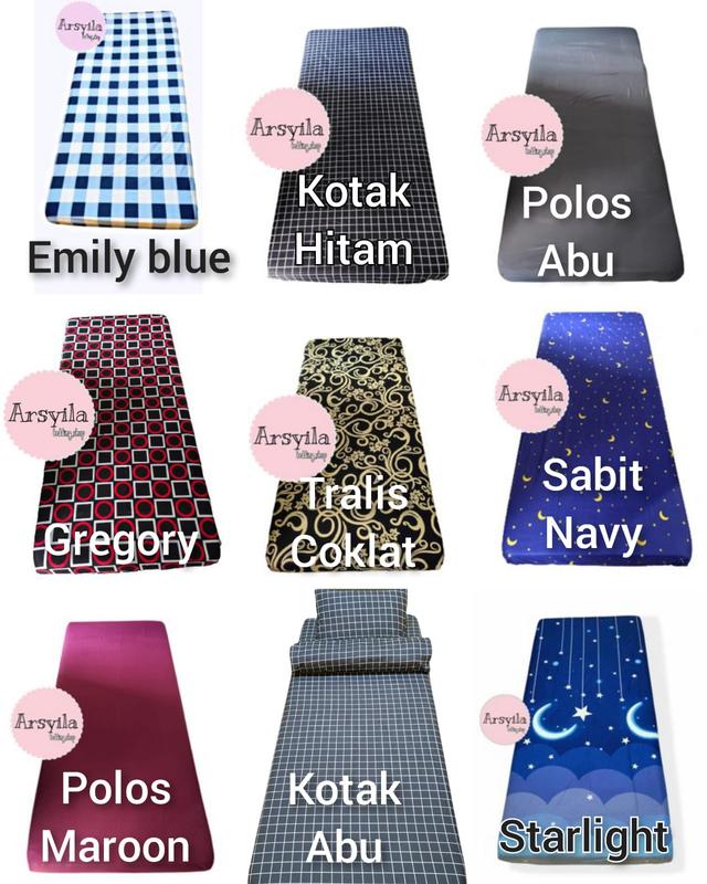 Sarung kasur springbed 90x200x20 120x200x20 1
