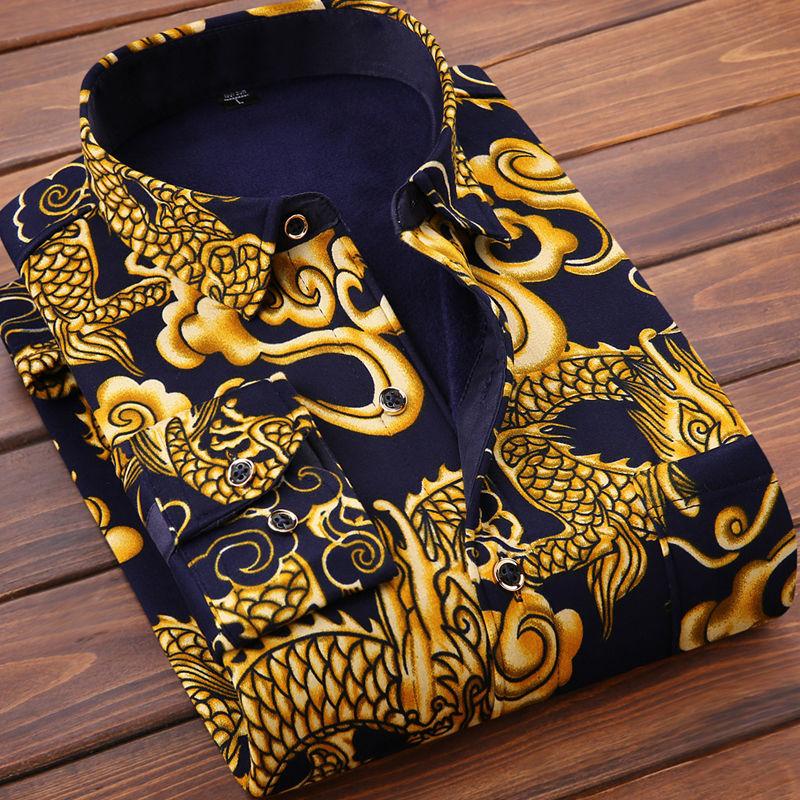 Áo Giữ Nhiệt Lông Cừu Cho Nam, Quần Áo Dài Tay Kẻ Sọc In Họa Tiết, Áo Khoác Mùa Thu Đông, 1 / 2 Cái, Menswear,