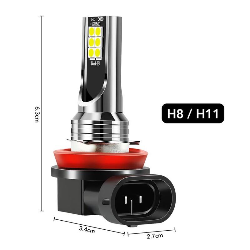 Product Introduction of 2PCS Super Bright CSP LED H1 H3 H4 H7 H8 H9 H10 H11 9005 HB3 9006 HB4 Car Spot Light Auto Fog Lamp 36