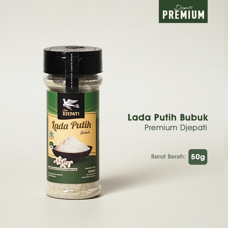 CAP DJEPATI LADA PUTIH BUBUK BOTOL PREMIUM 50 Gr / Merica 100% Lada ...